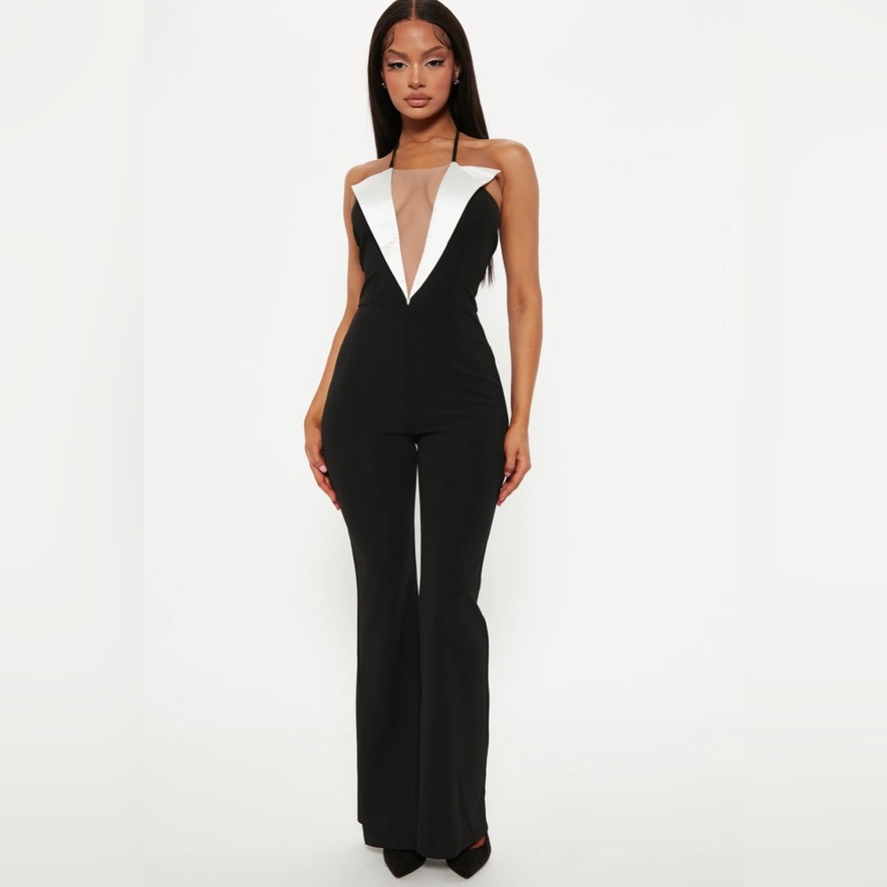 Tuxedo Jumpsuit